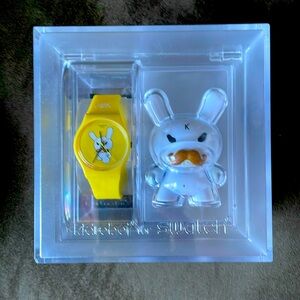 Kidrobot x swatch collaboration